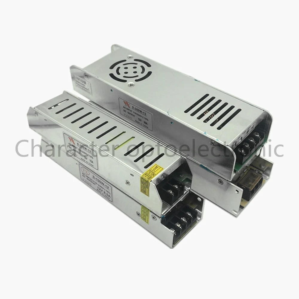 Светодиодный AC 110V 220V 12V Питание сплиттер адаптер 1A 2A 3A 5A 8.3A 10A 15A 20A 30A драйвер