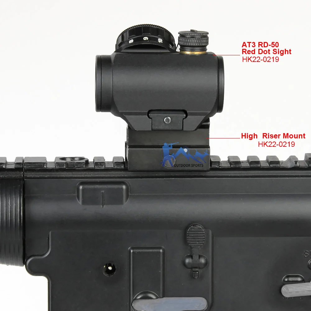 CANIS LATRANS Red Dot Scope Weaver Picatinny Riser Rail Mount 1/2 & 4/5 1 дюймовый Низкопрофильный 3