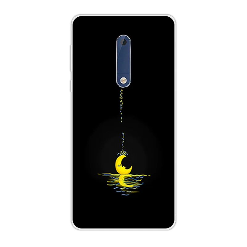 5.2 inch Case For Nokia 5 TPU Cover Nokia5 Silicone Phone Cases nokia5 Disorganized Back for Five Shells Bag | Мобильные телефоны и