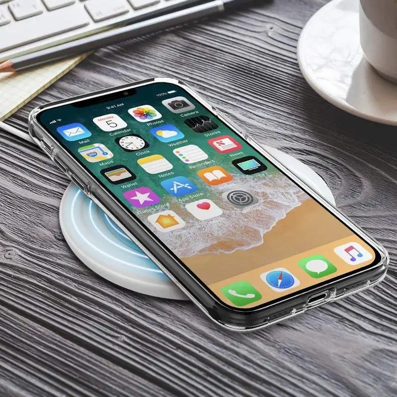 Прозрачный мягкий чехол из ТПУ для iPhone 12 Mini 11 Pro Max XS XR X 8 7 6s 6 Plus SE 2020 5|Сумки