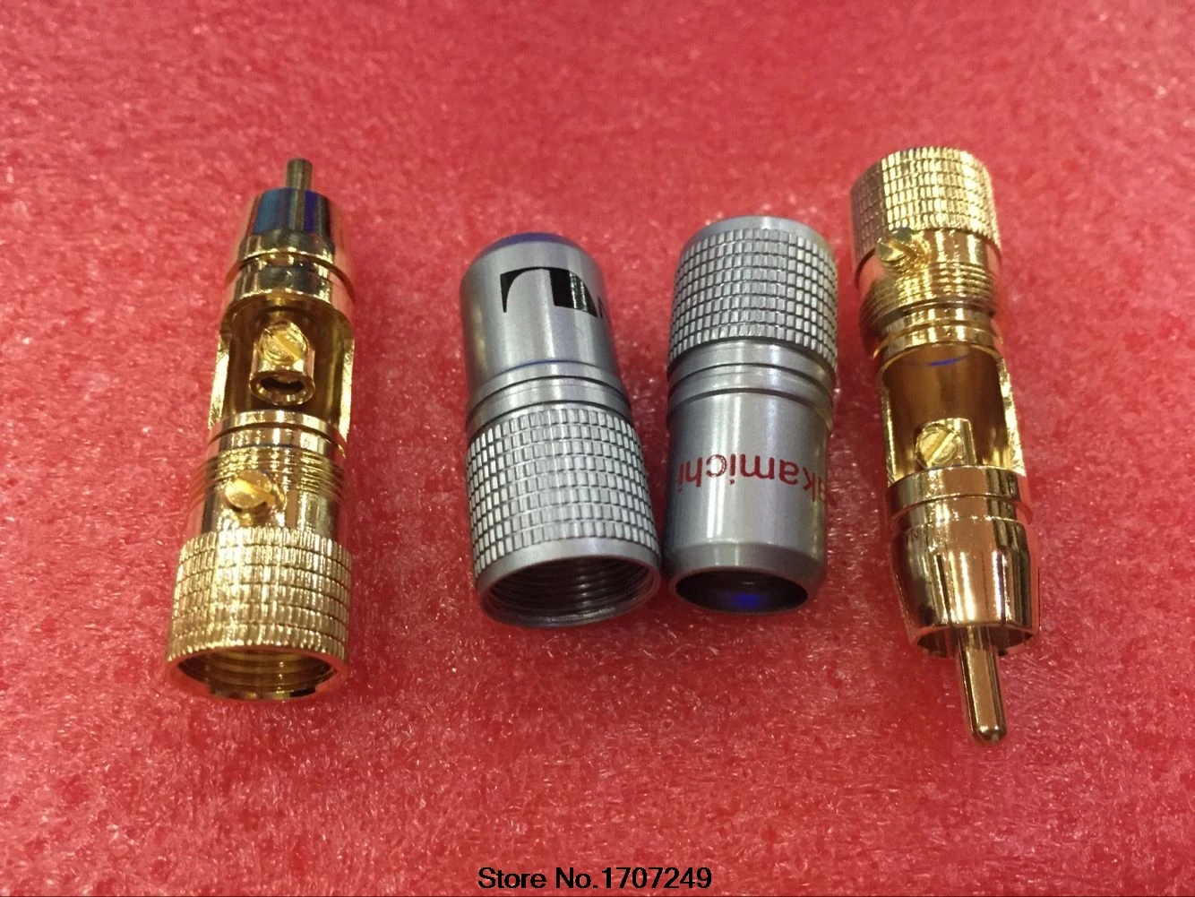 20 шт. высококачественные фиксирующие разъемы Nakamichi разъем RCA мужской для пайки