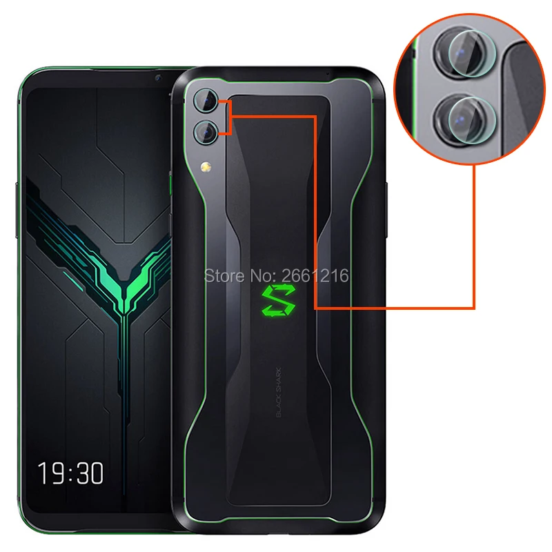 2 компл./лот для Xiaomi Black Shark 6 39 &quot мягкое волокно прозрачное закаленное стекло