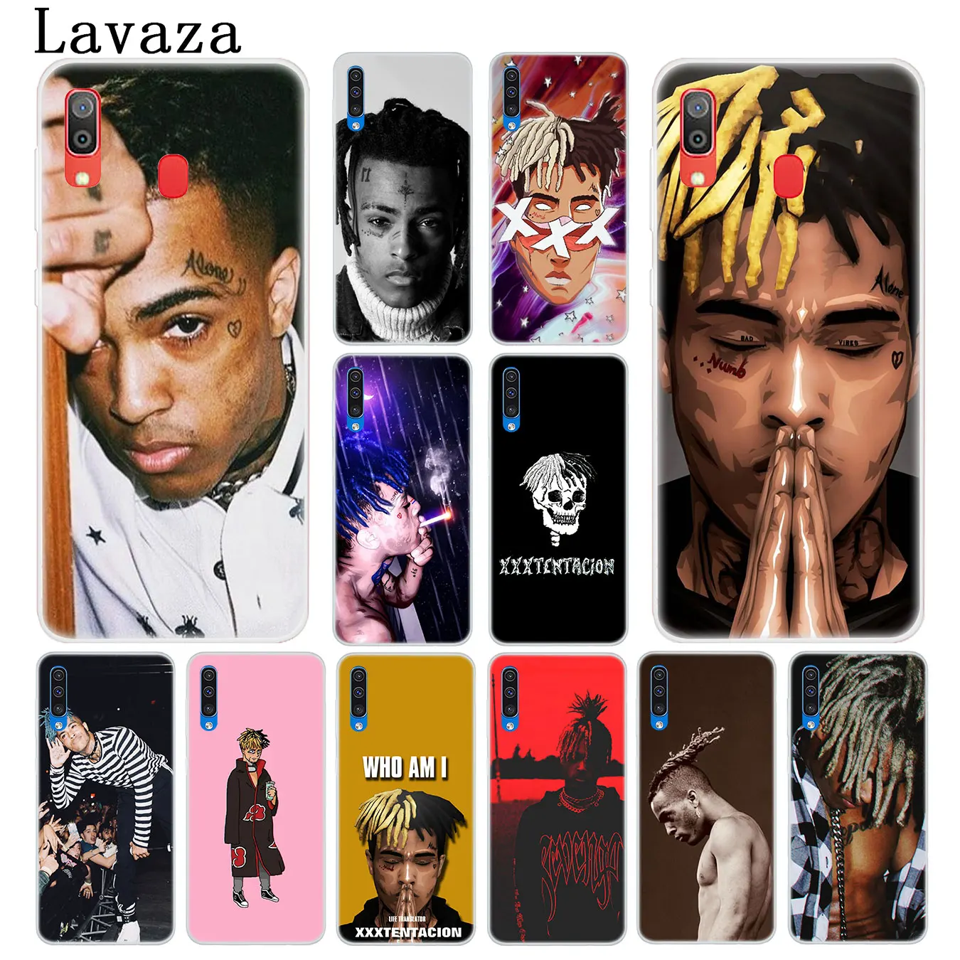 Жесткий чехол для телефона Lavaza Rap Singer XXXTentacion MC Samsung Galaxy A10 A20 A30 A40 A50 A60 A70 M40 M30 M20 M10 A20e |