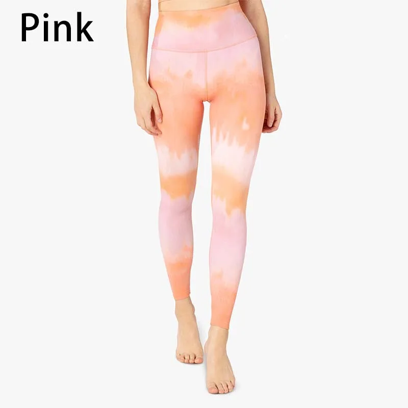 NS-6040 Pink Новинка, леггинсы для фитнеса, женские леггинсы с высокой талией, Mujer, лоскутные, эластичные брюки-леггинсы, Femme, для фитнеса, тренировки, джеггинсы, спортивная одежда - Цвет: NS-6040 Pink