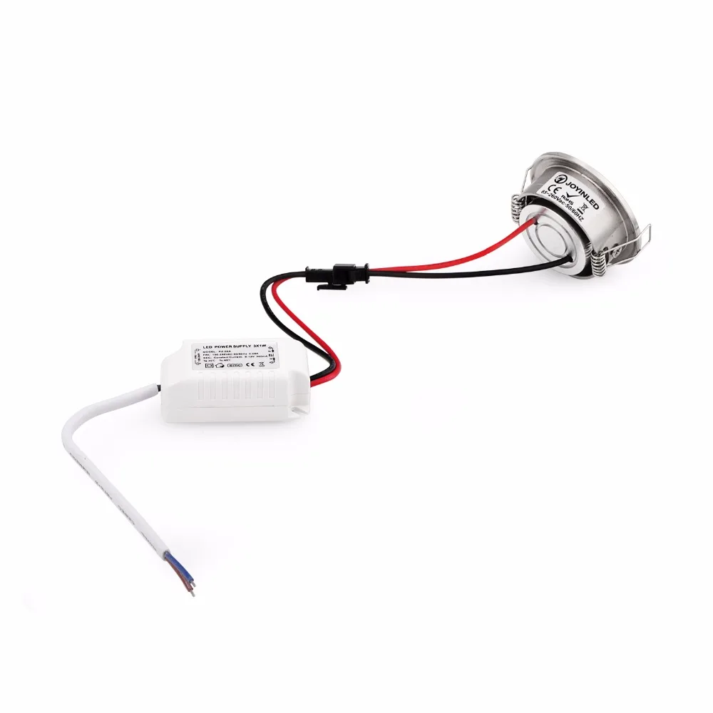 10 шт. 3 Вт светодиодная лампа|lights recessed|led ceiling spot lightceiling |