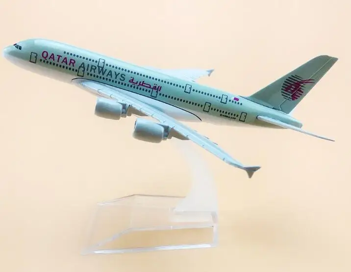 Размер 1: 400 Модель самолета Boeing 747 Qatar Airways aircraft B747 модель металлического