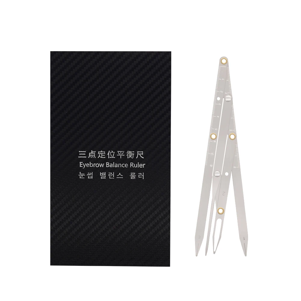 2020 распродажа микроблейдинг тату линейка для бровей из нержавеющей стали
