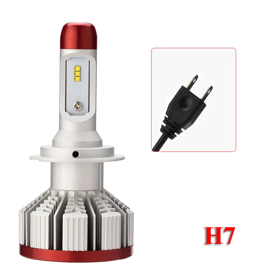 

2018 New Y11 Series! Compact PHARE H3 H4 H7 H8 9005 H11 Led Car DIY Headlight Kits Automobile 80W ZES Chips Lamp XenonWhite