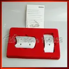 Высокое Качество Алюминия Гоночный Автомобиль МОМО Матч Педаль Колодки Для AT Автомобиля Grey