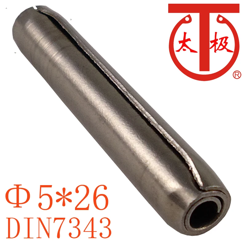 (5*26) DIN7343/ISO8750 спиральный пружинный штырь (спиральный штырь) 100 шт./лот |