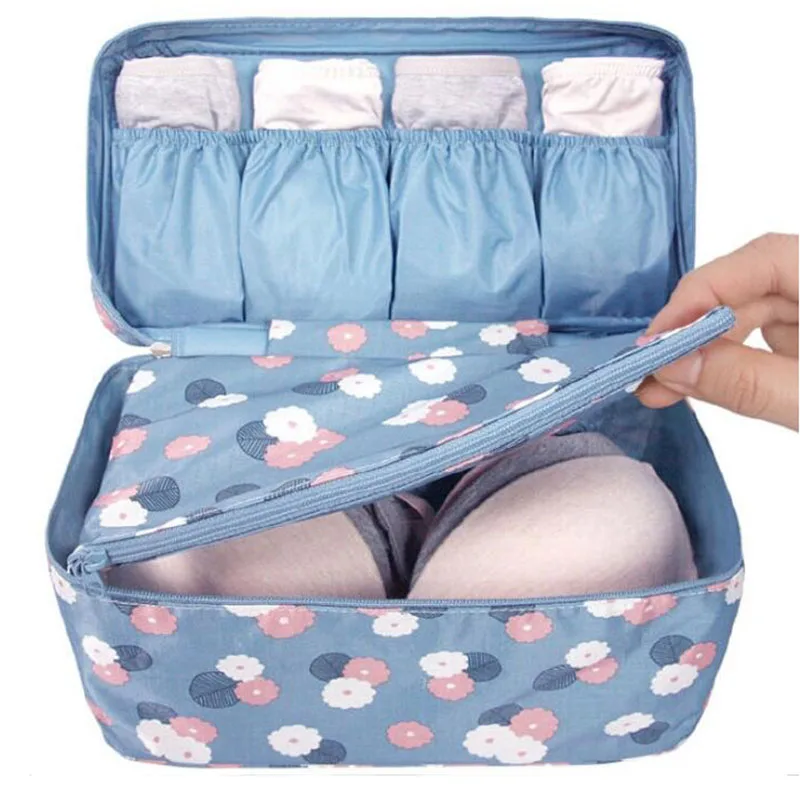 Складной органайзер для бюстгальтеров и носков из ткани Оксфорд | Дом сад