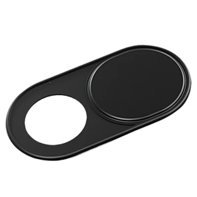1x Black Orsda чехол для веб-камеры motebook камера для ноутбука крышка металлическая защита слайдер телефон ПК для ноутбуков веб-камера крышка магнит наклейка - Цвет: 1x Black