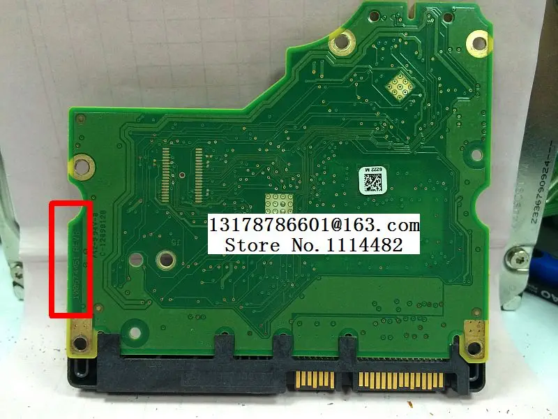 

100589569 REV B части жесткого диска HDD PCB Логическая плата бесплатная доставка хороший тест ST100589569 REV B