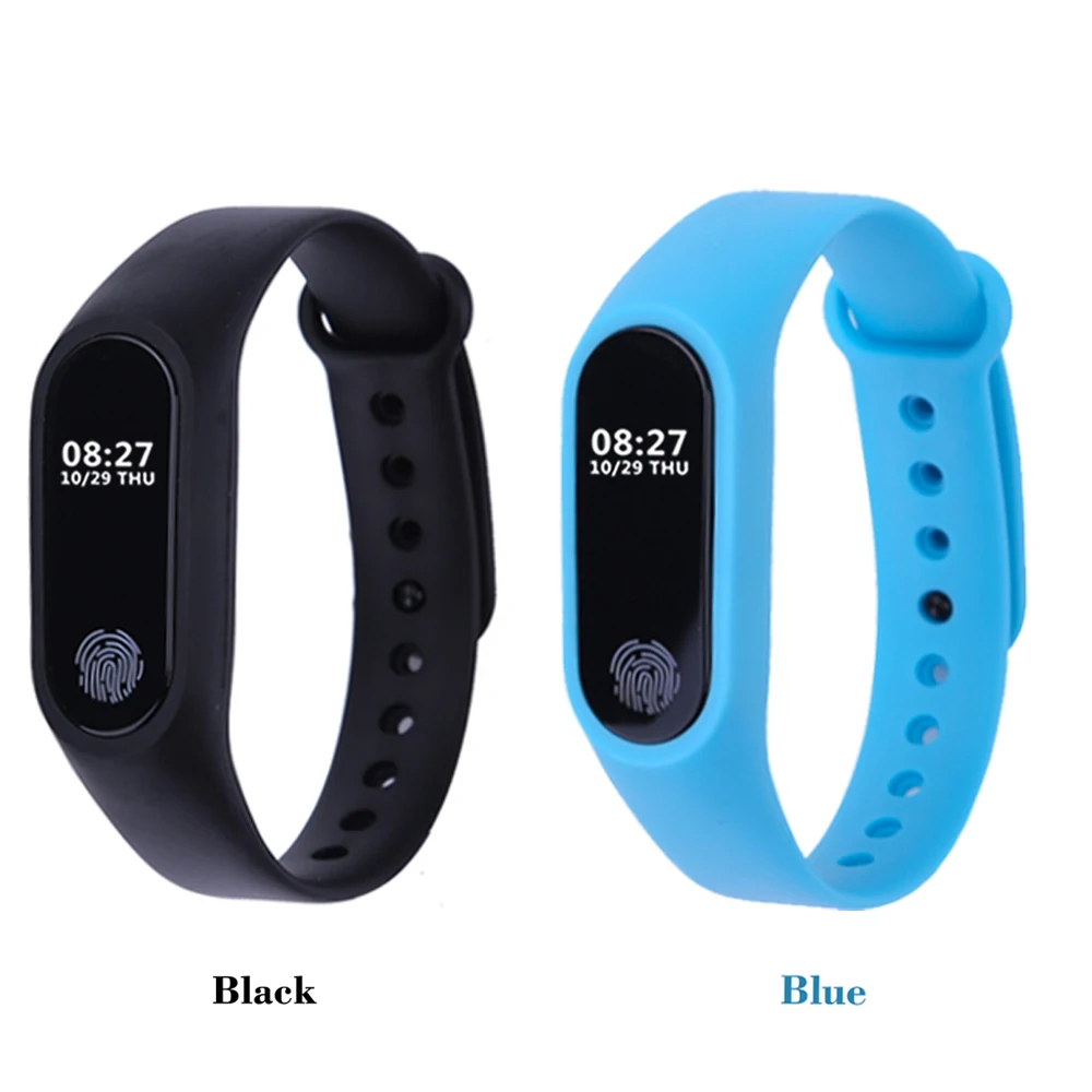 2 шт. Smart Band M2 Bluetooth браслет монитор сердечного ритма Smartband Фитнес трекер Шагомер