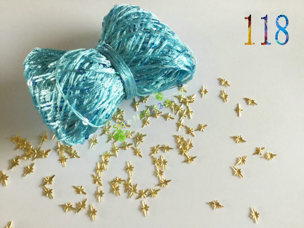 15 штук* 15 г пряжа с пайетками блестящая пряжа характерная линия сочетание шерсти характеристики аксессуаров ручное вязание t50