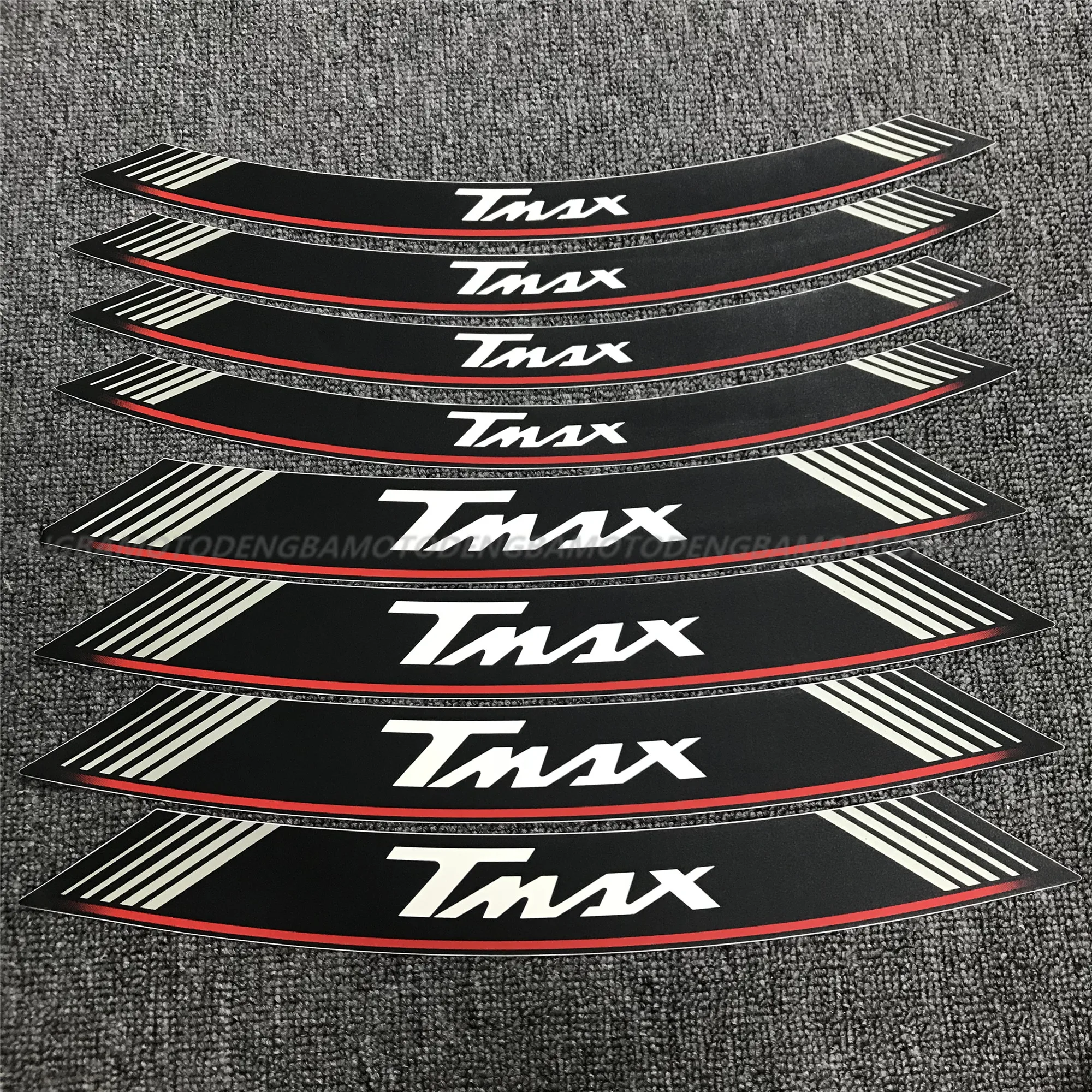 Мотоцикл обод полосы колеса наклейки для YAMAHA TMAX530 TMAX500 T max 530 500|Наклейки и стикеры|