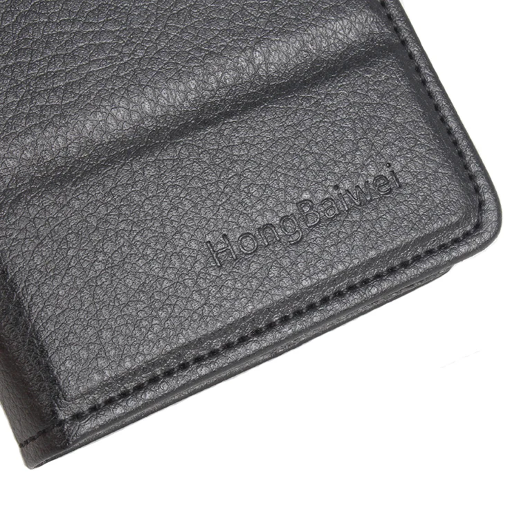 Кожаный чехол кошелек для wiko Ridge fab 4G книжка телефона чистый цвет личи PU узор