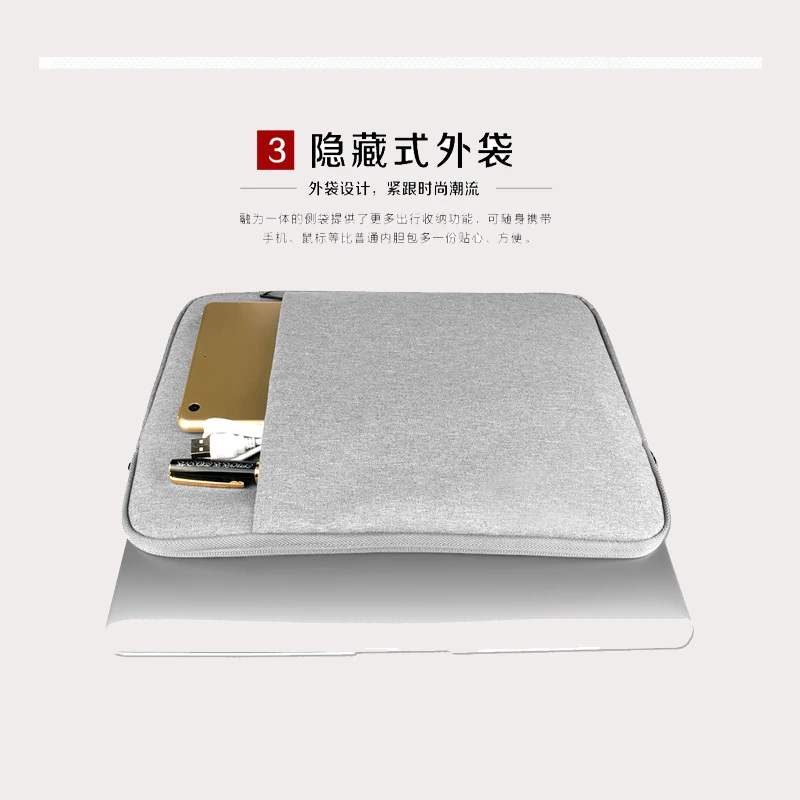 Рукав для ноутбука сумка чехол Macbook Air 11 13 12 15 Pro 3 4 Retina унисекс рукав-вкладыш Xiaomi |