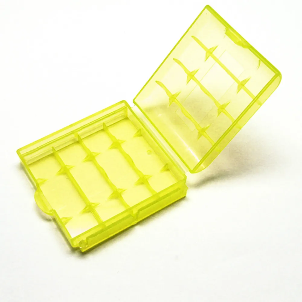 1 шт./лот мини портативный пластиковый чехол для батареи держатель коробка