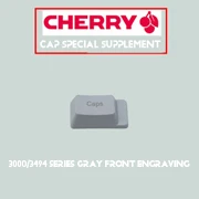 Gray Top Engraved Вишневая механическая клавиатура 3000/3800/3494 специальный замок для чемодана колпачки кнопок Дополнительная клавишная крышка подходит для перекрестной клавиатуры Keycays - Цвет: Gray Top Engraved