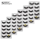 Новинка, 50 пар, оптовая продажа, заводская цена, норковые Накладные ресницы ручной работы, накладные ресницы, натуральные длинные 3d норковые ресницы, макияж, искусственные ресницы