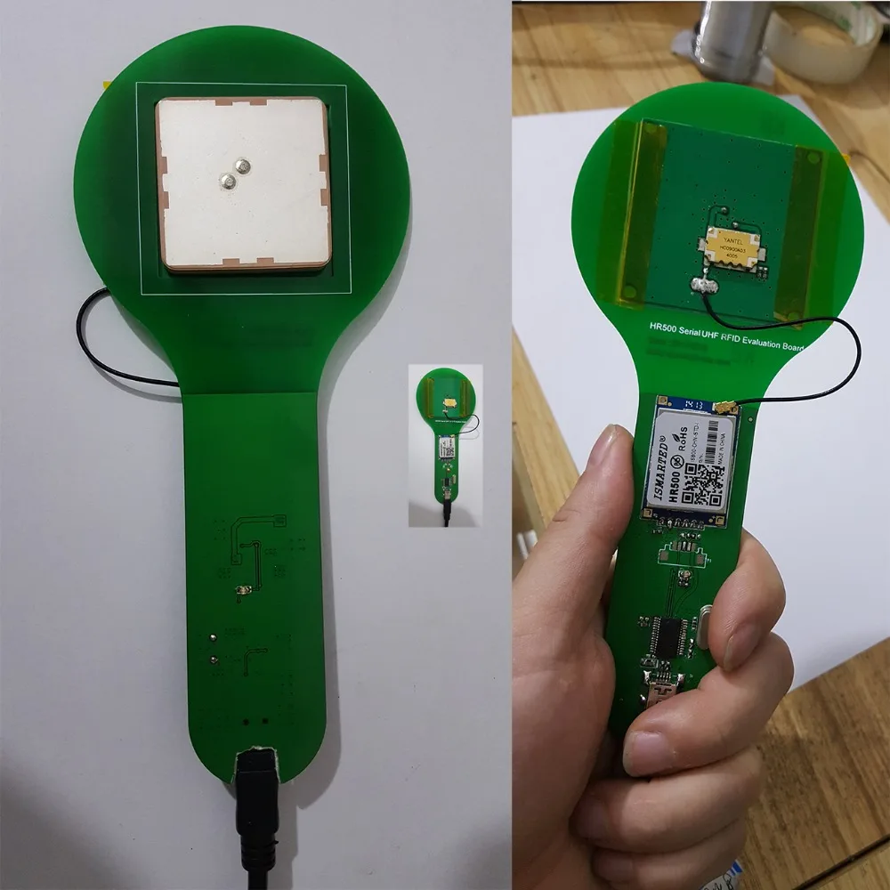 Ручной PR9200 UHF RFID модуль/пассивный считыватель модулей обеспечивают 2dBi антенну и