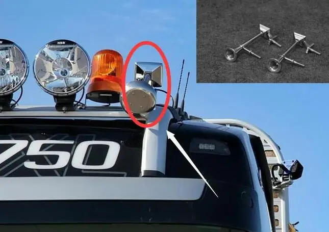 Металлический гудок из нержавеющей стали для радиоуправляемого гидравлического