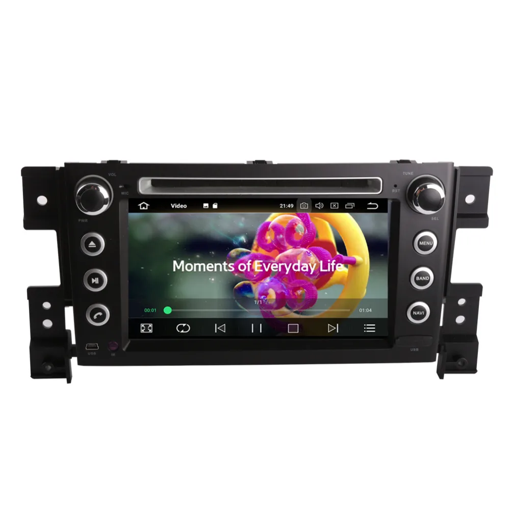 Автомобильный мультимедийный плеер Android 8 0 Восьмиядерный процессор 4 Гб + 32 ГБ ПК