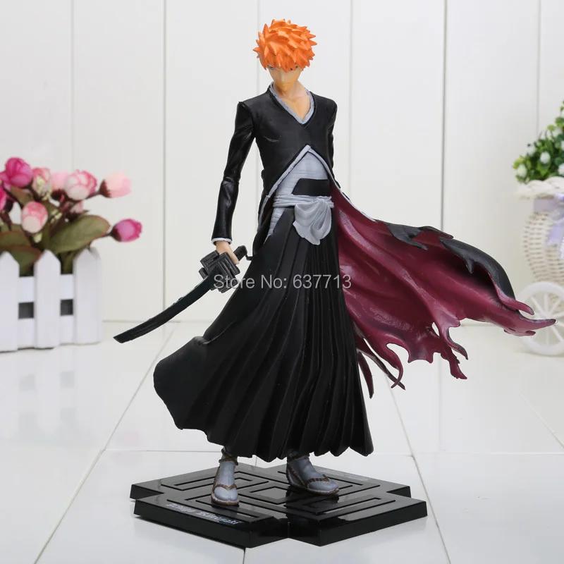 2 стиля 19 22 см аниме Bleach ПВХ Kurosaki Ichigo фигурка игрушки Высокая Акция|figure toy|kurosaki