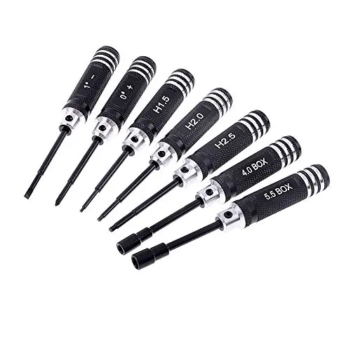 

7PCS RC Helicopter Plane Car Screw Driver Tool Kit