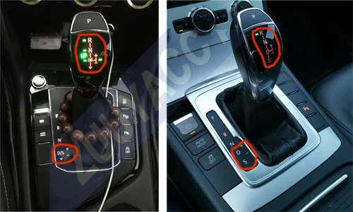 Ручка переключения передач со светодиодный светильник кой для VW Jetta Golf Passat Tiguan -