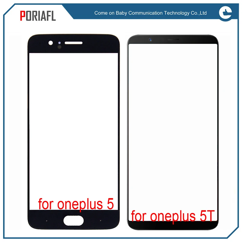Для Oneplus 5 Oneplus5 A5000 5t Oneplus5T A5010 переднее внешнее стекло Ремонт объектива сенсорный
