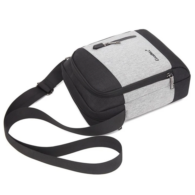 2020 модная Новая мужская сумка через плечо деловые сумки-мессенджеры