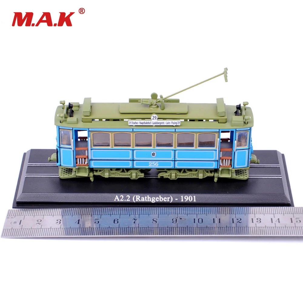 Дешевые детские игрушки 1: 87 масштаб поезд автобус модель игрушки A2.2(Rathgeber)-1901 трамвай литья под давлением троллейбус Модель Коллекция Dicast игрушки
