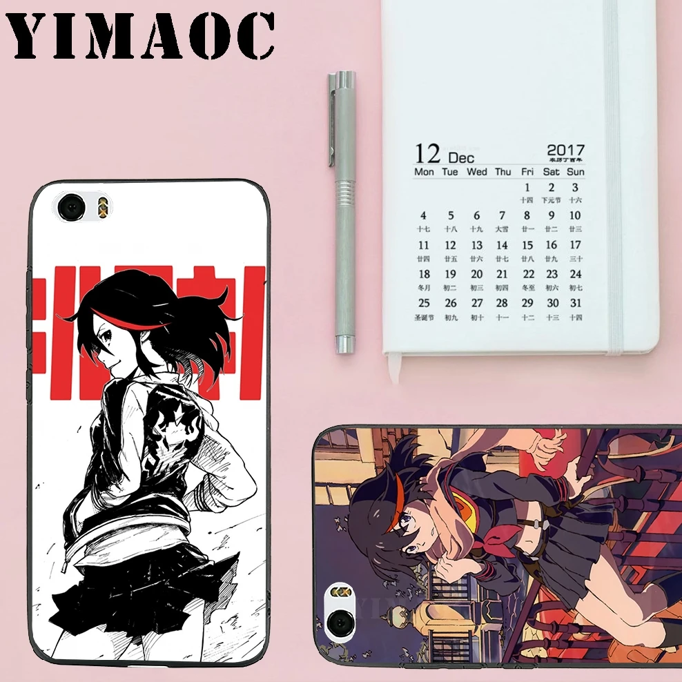 YIMAOC Kill La аниме девочка мягкий силиконовый чехол для Xiao mi Red 6 Note 4X 4A 5A 5 Plus A1 A2 Pro Lite 8 |