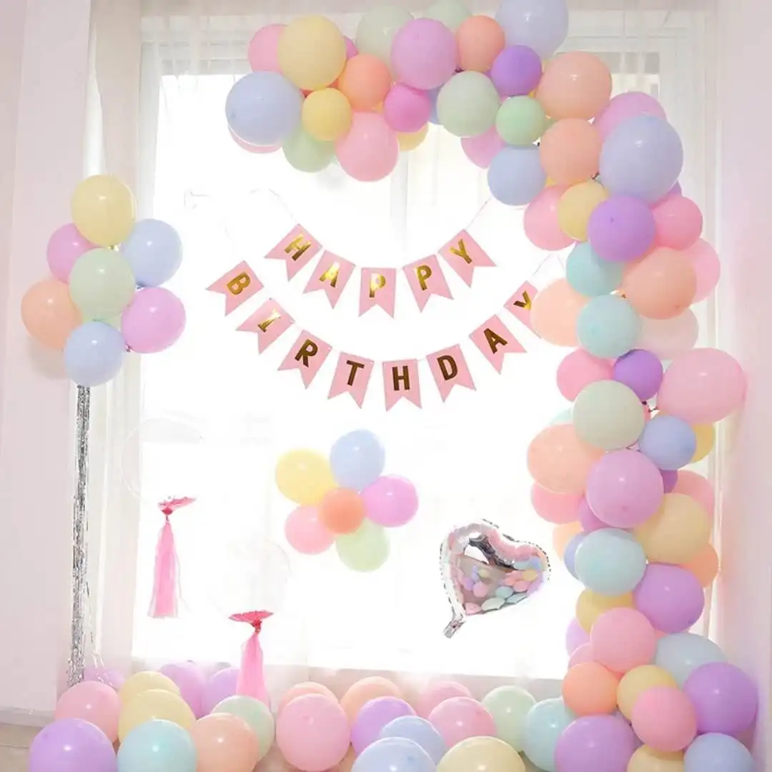 10 шт свадебный фестиваль Baloons много воздушных шаров С Днем Рождения Вечеринка баллон гелия день рождения украшения для взрослых/детей