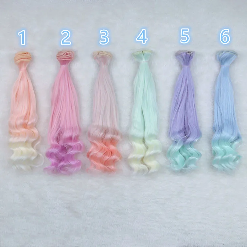 

Парики для куклы блайз, 25 см, 1/3, 1/4, 1/6, 1 шт.