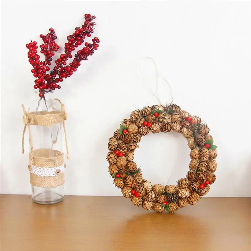 Рождественский венок 7 87 дюйма креативный висячий Декор | Дом и сад