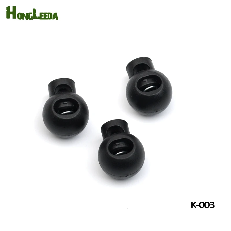 Пластиковый стопорный шнур 150 шт. блокировка шнура черный круглый шариковый