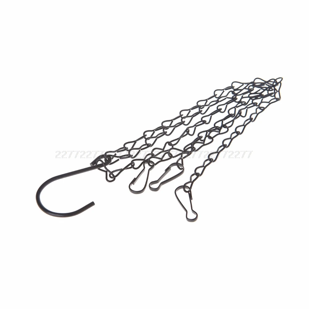 3 точечная садовая корзина железные подвесные цепочки цветочные горшки замена