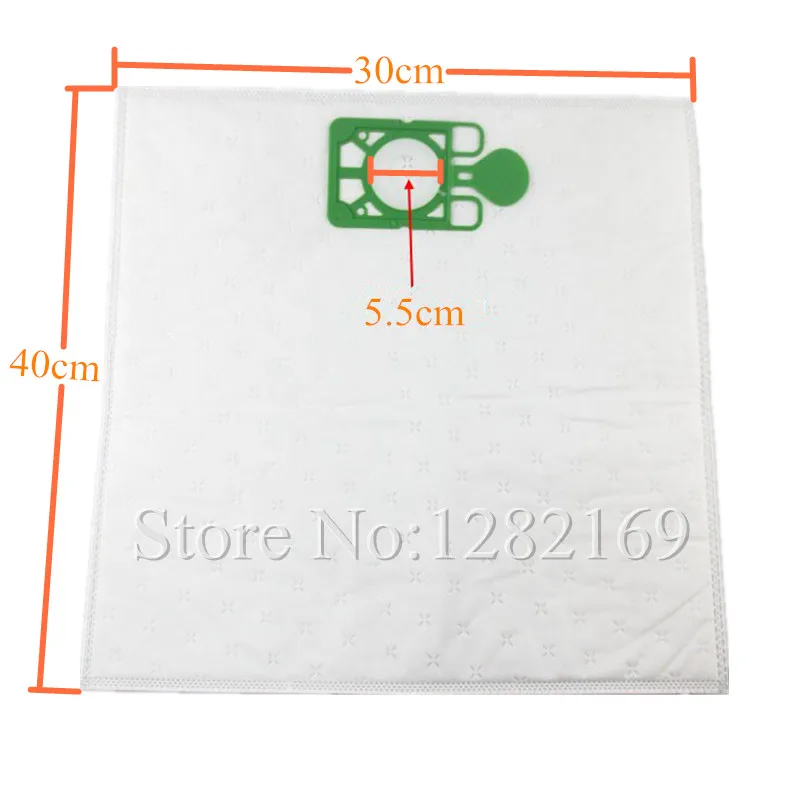 

5 pieces/lot Vacuum Cleaner Bags HEPA Filter Dust Bag replacement for Numatic NVM-1CH Henry James JVH 180 Hetty