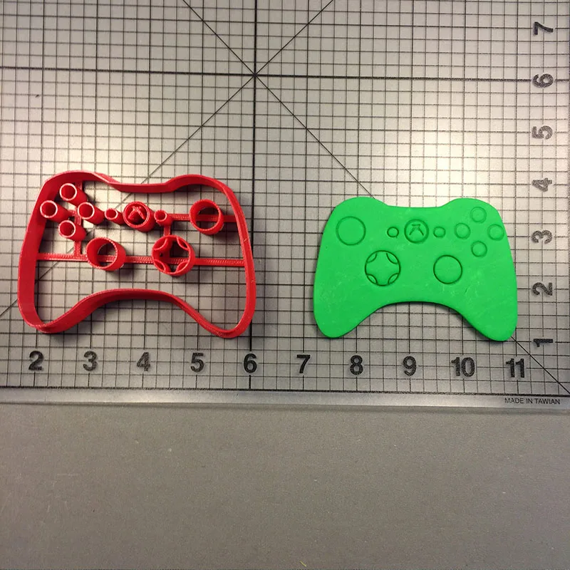 Игровой Xbox резак для печенья изготовление на заказ 3D Печатный Контроллер помадка