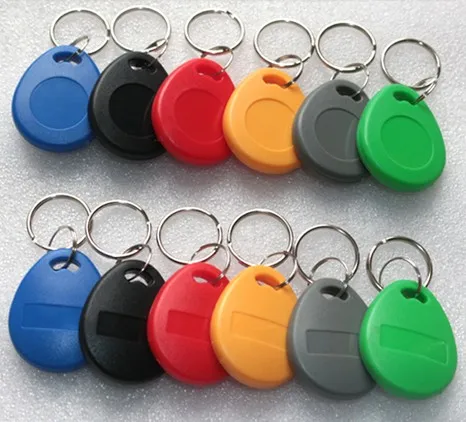 100 шт./пакет IC карты nfc tag S50 RFID 13 56 Mhz Tag Токен с кольцом для ключей|rfid 13.56|rfid 13.56 mhztag |