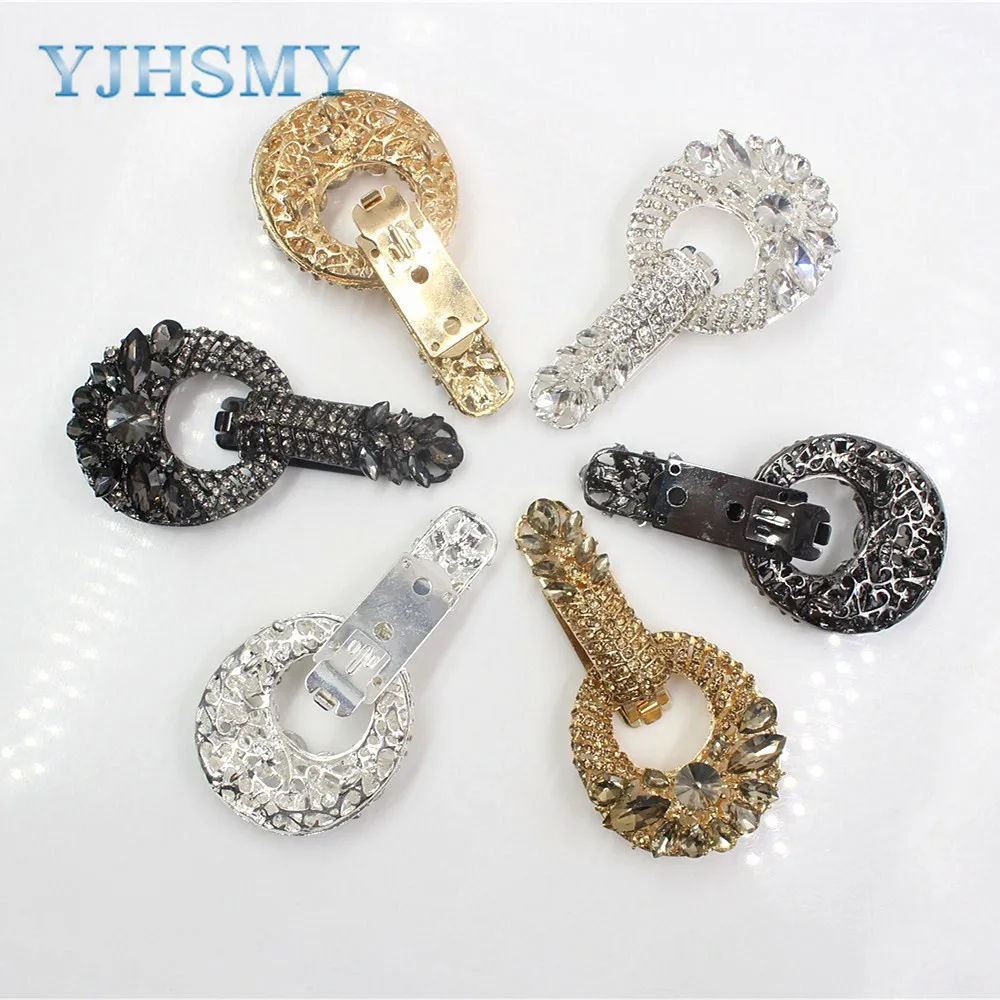 1710191 1 шт. 3 цвета Стразы инкрустированные металлические пуговицы Утконос Пряжка