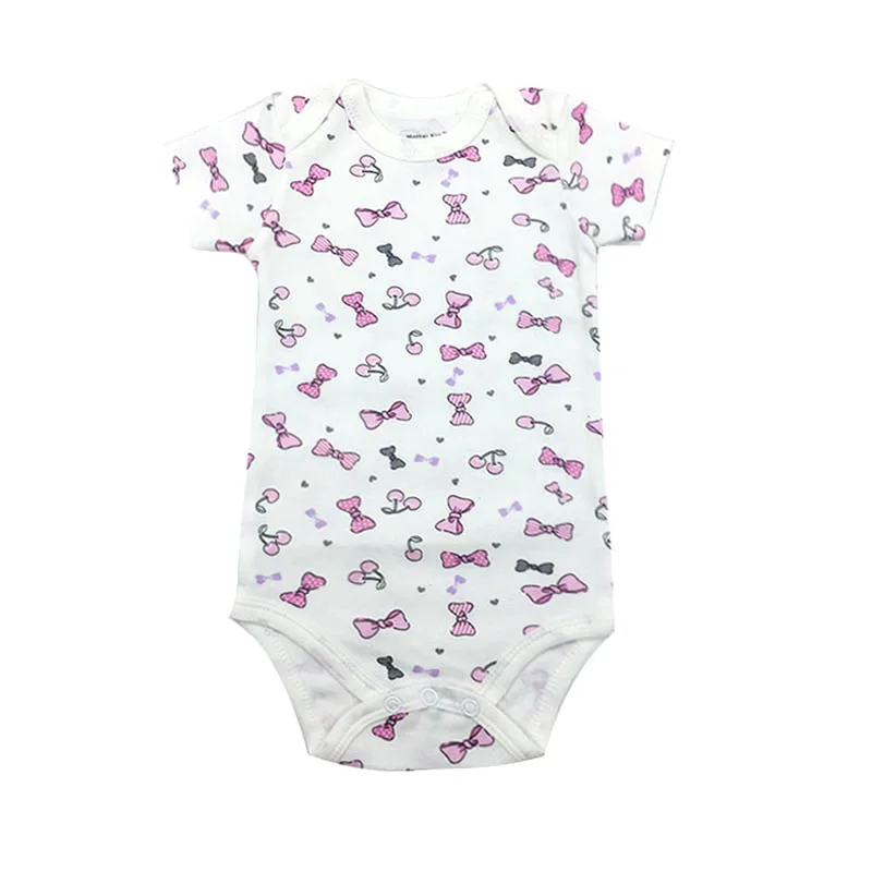 

Baby Boy Girl Bodysuits 100%Cotton Infant Body Short Sleeve Clothing Similar Jumpsuit Printed Baby Clothes