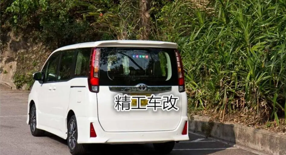 ABS задний багажник спойлер крыло подходит для Toyota NOAH/VOXY Esquire 2013 2014 2015 2016 2017 по