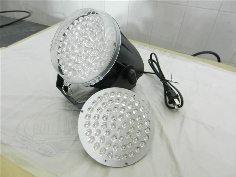 Мини светодиодный Белый стробоскоп дискотека dj самоходный клубный сценический