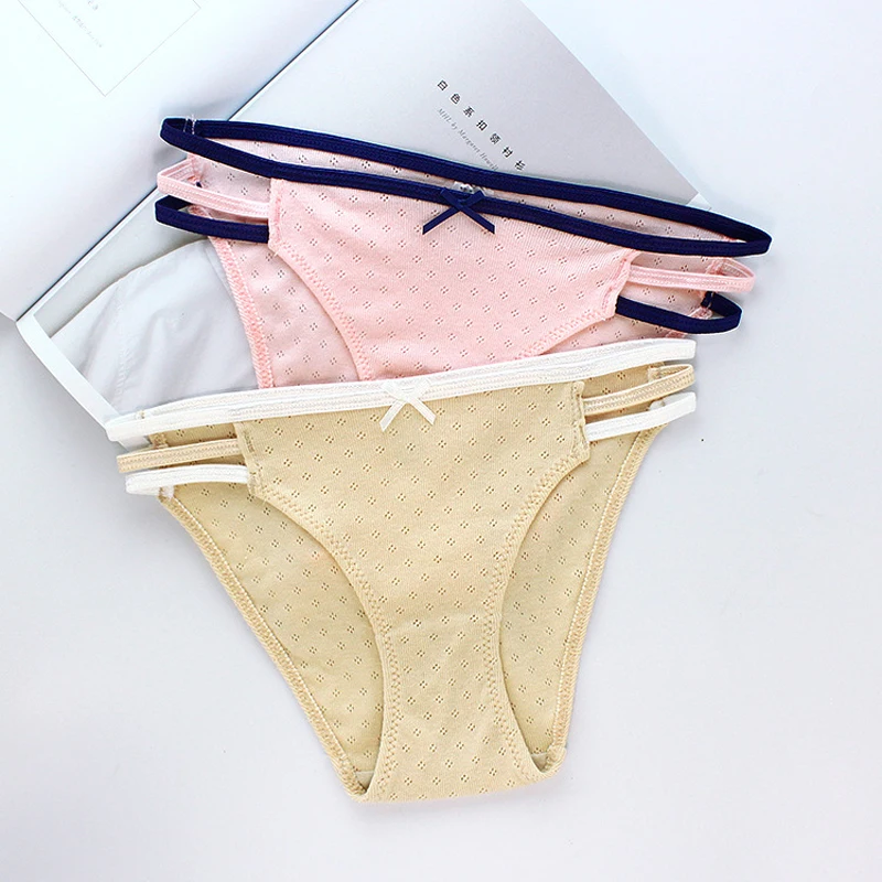 SP &amp CITY простое однотонное хлопковое милое нижнее белье для женщин мягкое