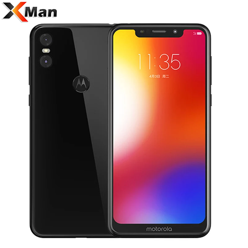 Motorola MOTO P30 Play XT1941-2 4 Гб ОЗУ 64 ПЗУ 3000 мАч 5 88 дюймов Восьмиядерный процессор Snapdragon 625 1