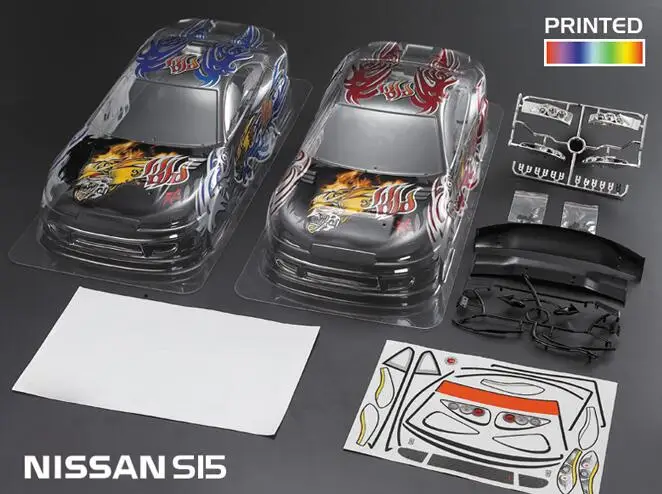 1/10 шкал автомобильный корпус для гоночного автомобиля fouring Drift/Nitro Eelctric Clear Body